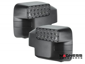 Ford Bronco Light Upgrade - Ditch Light Mirror Mount - Oracle Ford Bronco Light Upgrade - Ditch Light Mirror Mount - Oracle